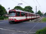 rheinbahn-dusseldorf/143047/eine-doppeltraktion-aus-gt8su-der-rheinbahn Eine Doppeltraktion aus GT8SU der Rheinbahn ist am 30.05.2008 auf der Hansaallee in Dsseldorf unterwegs.